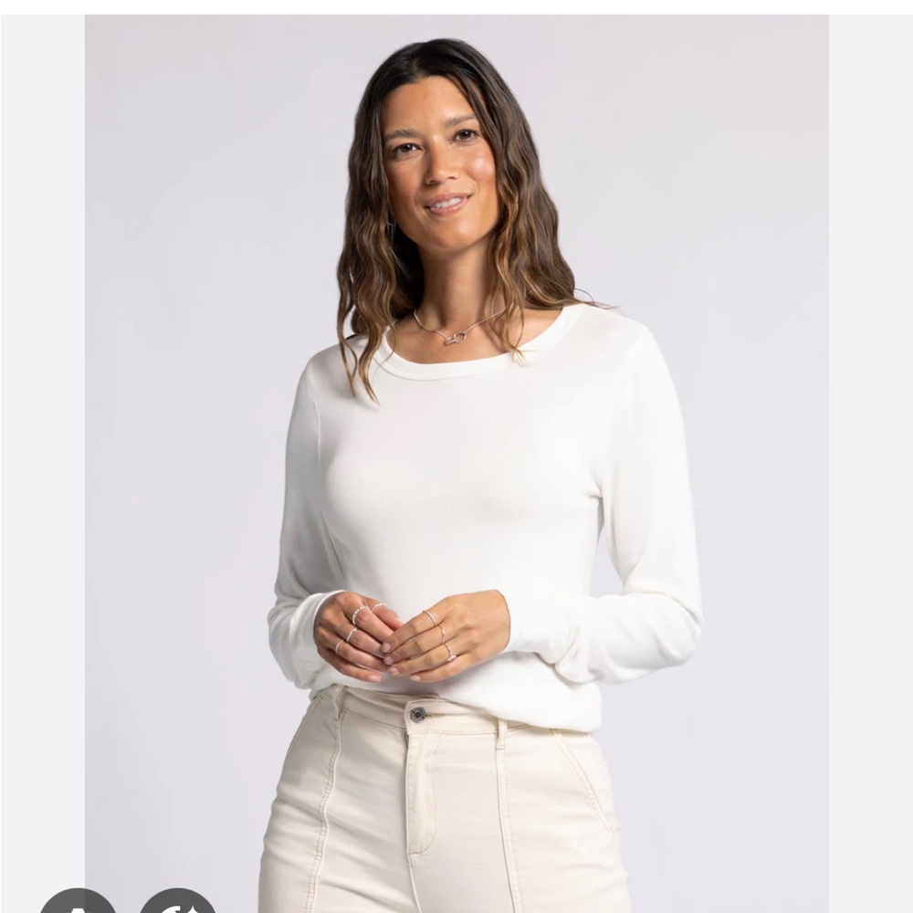 Thread & Supply Solid Stacy Top - image 2